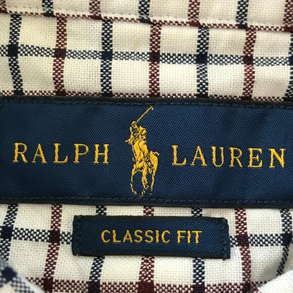 Ralph Lauren Classic Fit Shirt Men XXL Black Plaid Button Down Long Sleeve 18049 - Picture 3 of 14